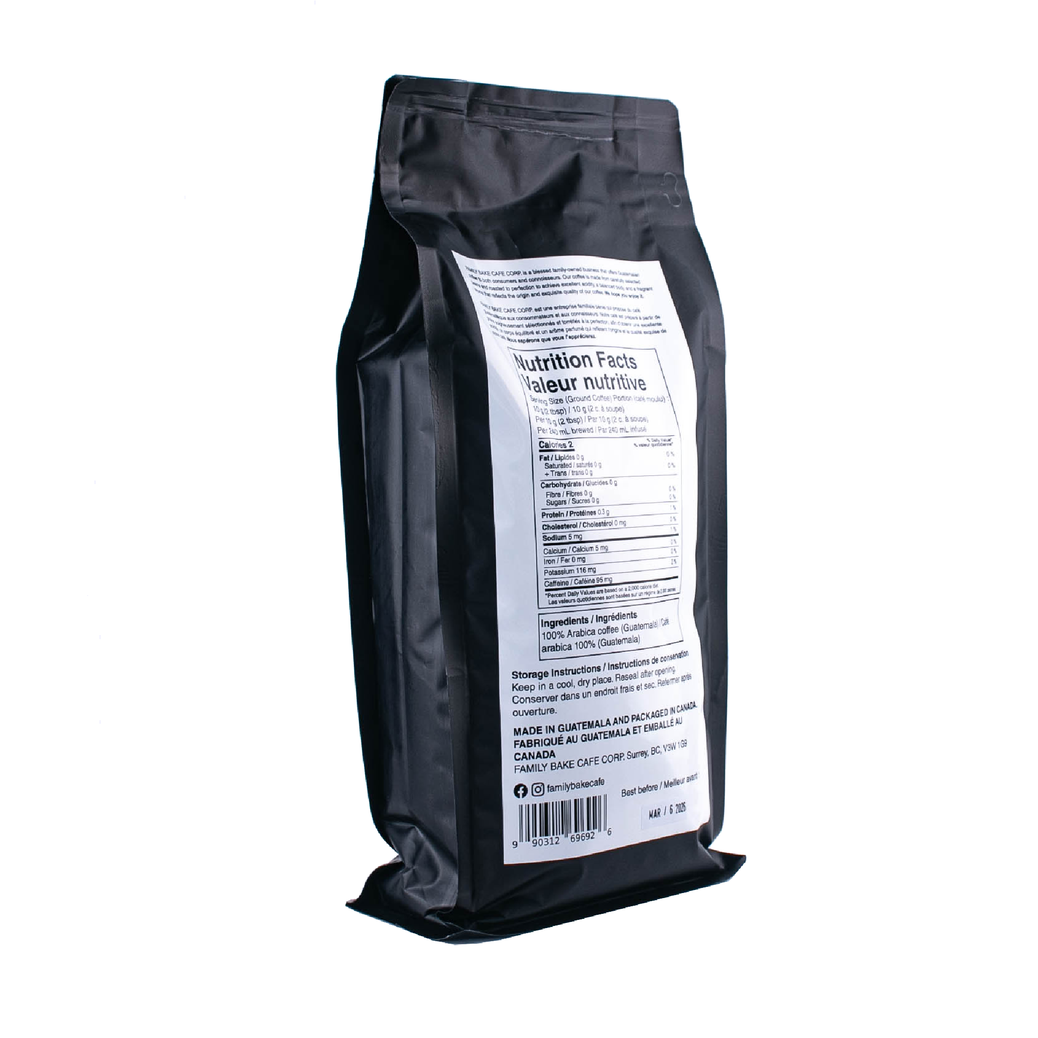 Speciality Guatemalan Coffee Whole Bean - 1 kg